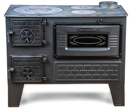Отопительно-варочная печь МастерПечь ПВ-04 с духовым шкафом, 7,5 кВт в Нижнем Новгороде