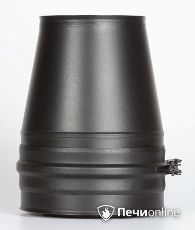 Комплектующие дымохода Schiedel Конус д250 PM25 (Черный) Permetr в Нижнем Новгороде