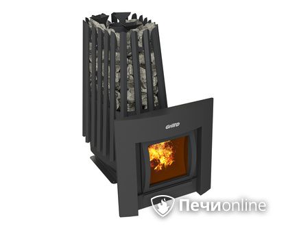 Дровяная печь-каменка GrillD Cometa Vega 350 window Max в Нижнем Новгороде