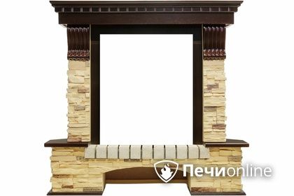 Портал для электрокамина Royal Flame Pierre Luxe угловой сланец под классический очаг в Нижнем Новгороде