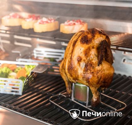 Ростер Char-Broil Grill+ для курицы с креплением для емкости в Нижнем Новгороде