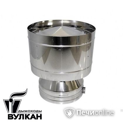 Дефлектор Вулкан DDH оцинкованный с изоляцией 100 мм D=160/360 в Нижнем Новгороде