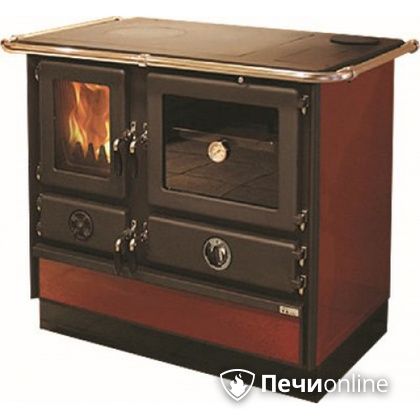 Отопительно-варочная печь MBS Thermo Magnum Red R с теплообменником и духовым шкафом в Нижнем Новгороде